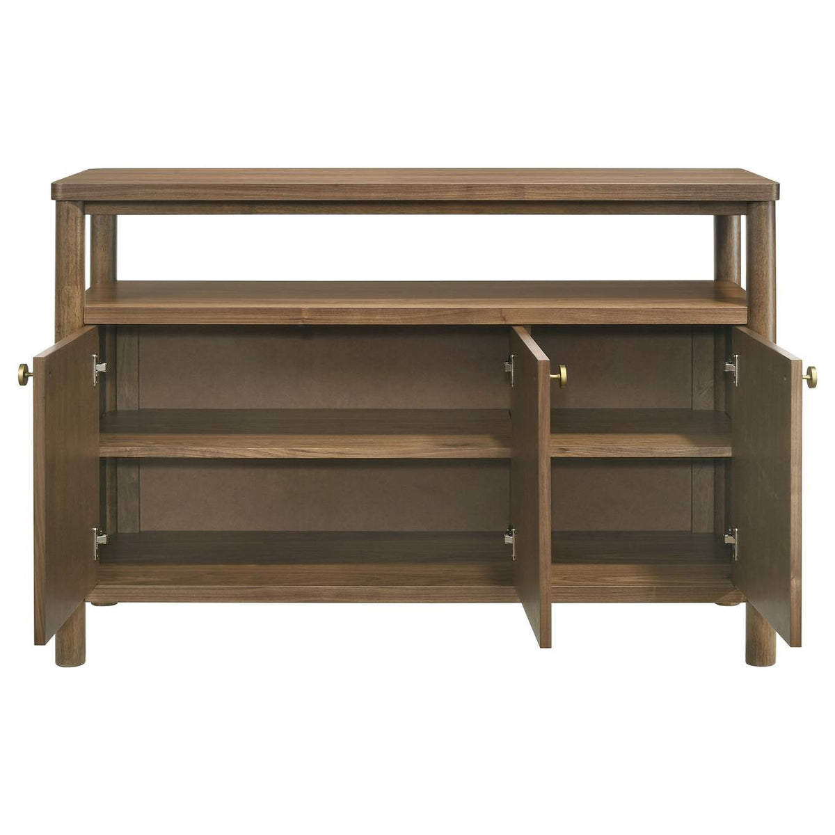 108575 Crestmore 52-inch Dining Cabinet Sideboard Buffet Walnut