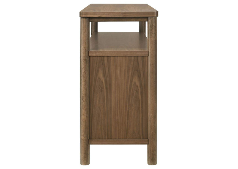 108575 Crestmore 52-inch Dining Cabinet Sideboard Buffet Walnut