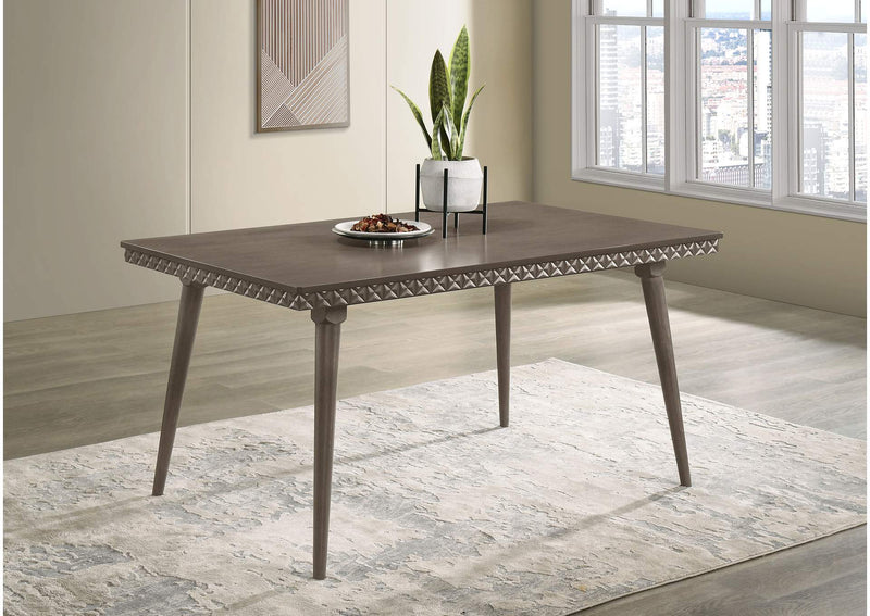 108621 Onslow 59-inch Rectangular Wood Dining Table Dark Brown