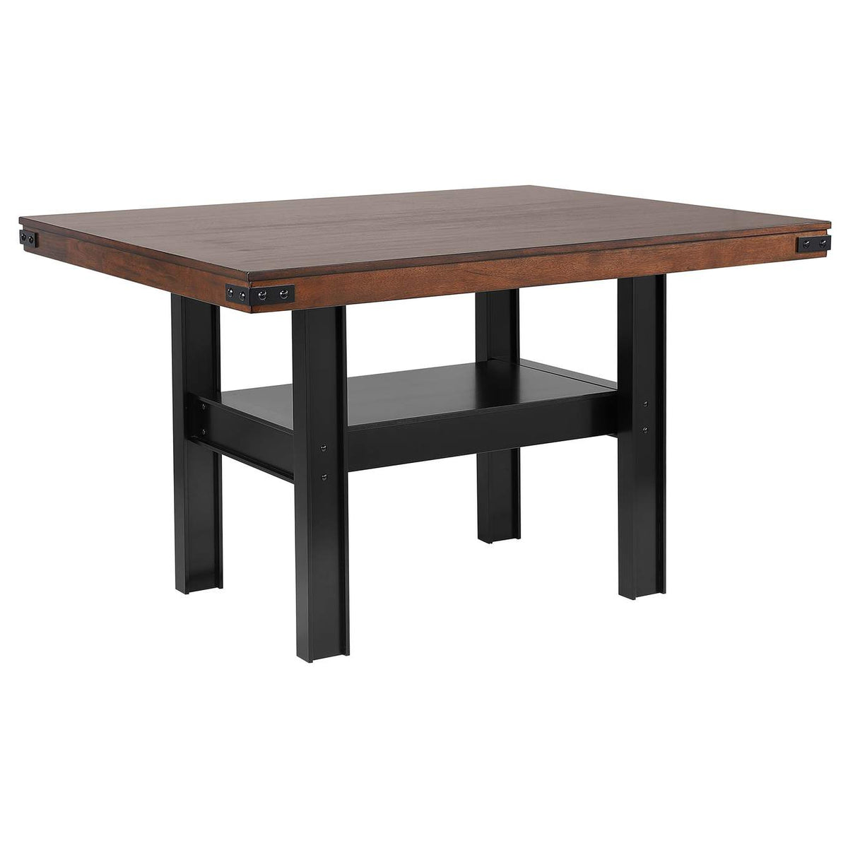 108888-S5 Patterson 5-piece Counter Height Dining Set Mango Oak