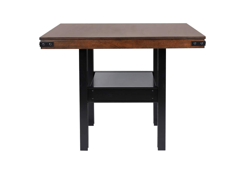 108888-S5 Patterson 5-piece Counter Height Dining Set Mango Oak