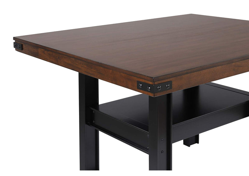 108888-S7 Patterson 7-piece Counter Height Dining Set Mango Oak