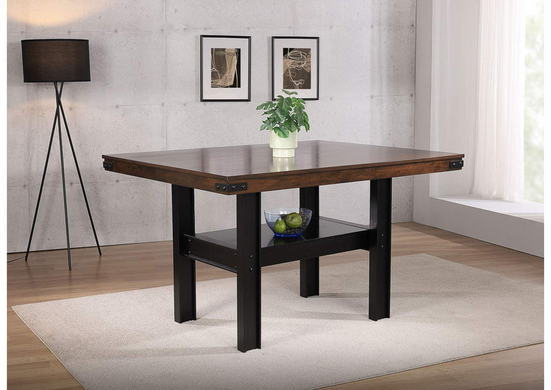 108888 Patterson 60-inch Counter Height Dining Table Mango Oak