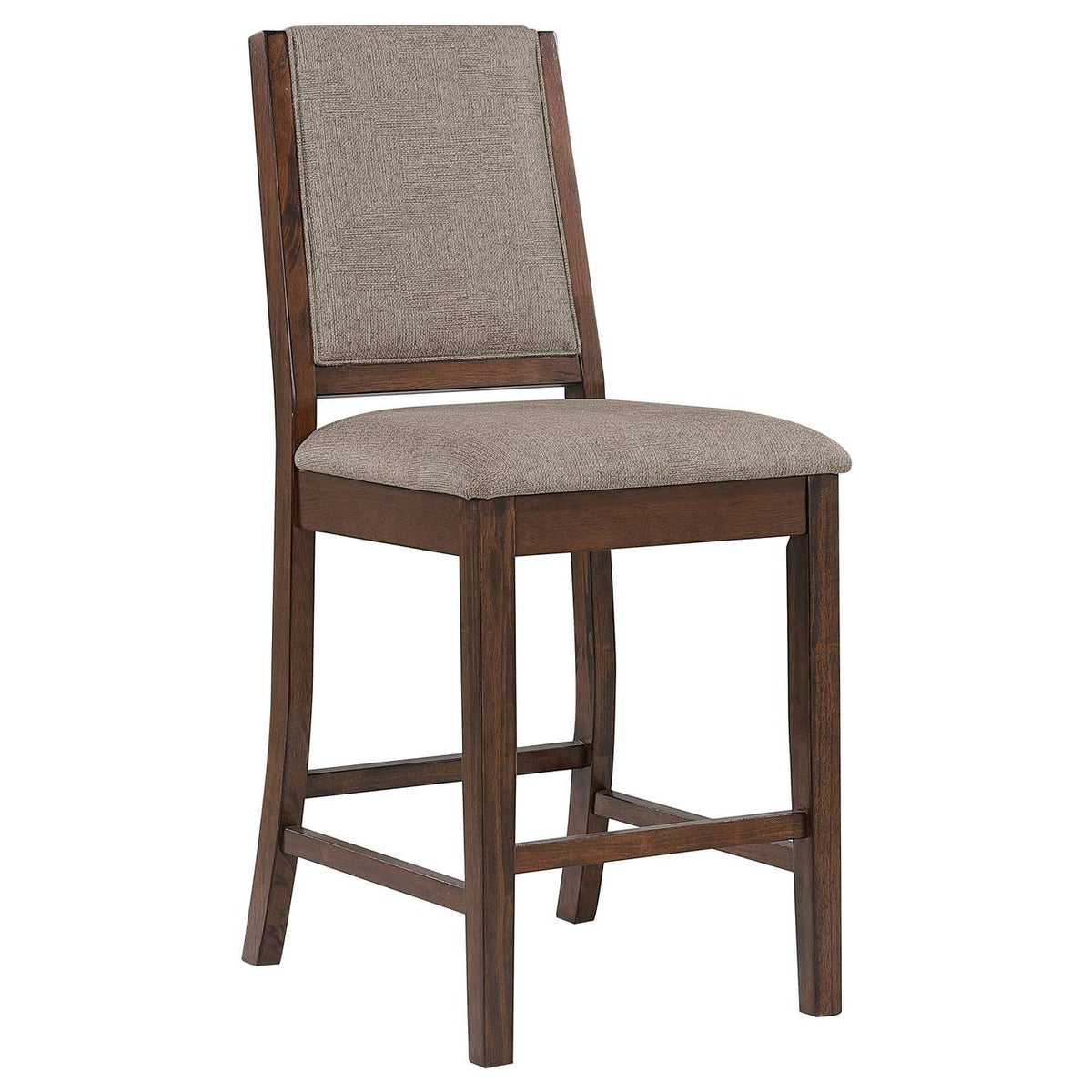 108889 Patterson Upholstered Counter Chair Mango Oak (Set of 2)