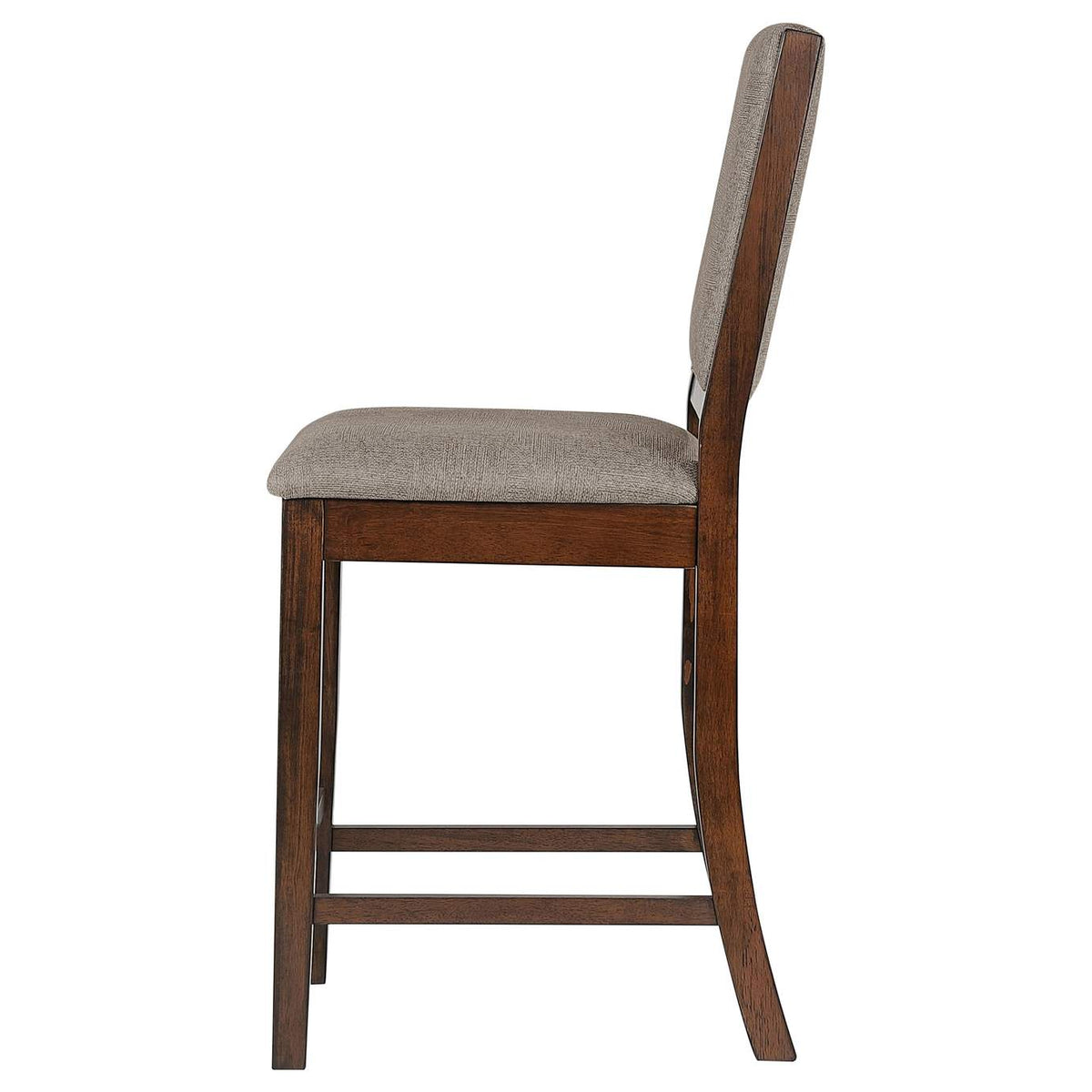 108889 Patterson Upholstered Counter Chair Mango Oak (Set of 2)