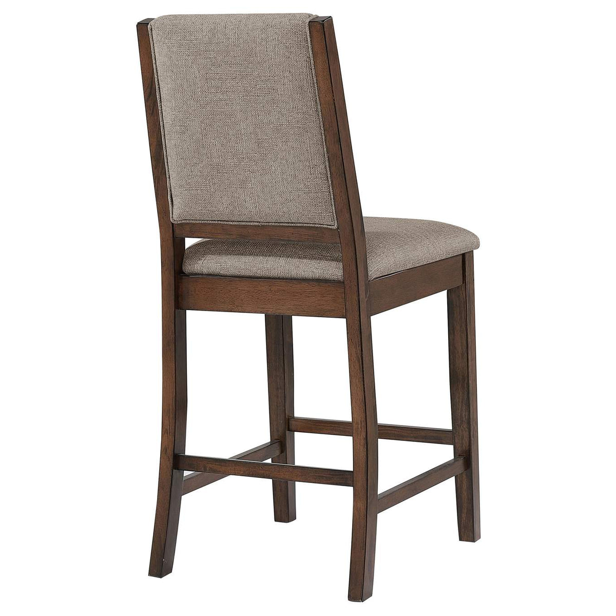 108889 Patterson Upholstered Counter Chair Mango Oak (Set of 2)