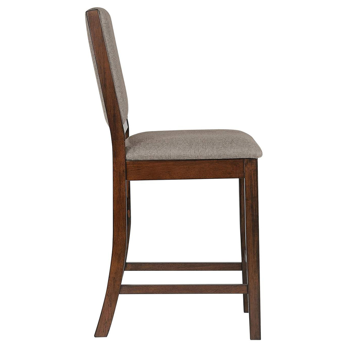 108889 Patterson Upholstered Counter Chair Mango Oak (Set of 2)