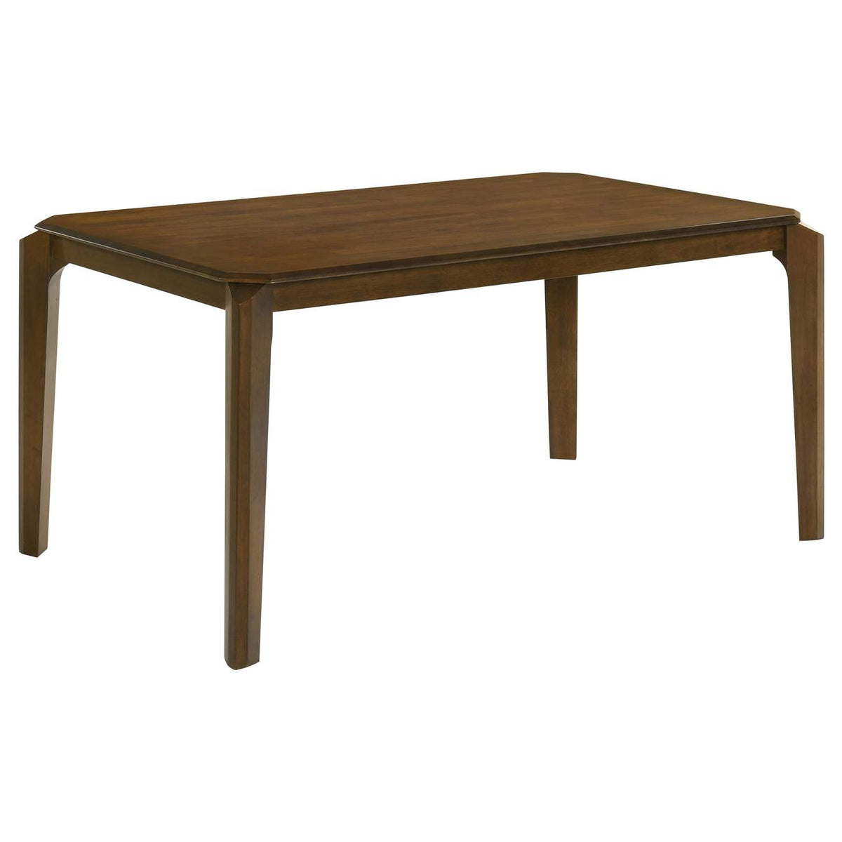 108921-S5 Almonte 5-piece 59-inch Rectangular Dining Set Dark Brown