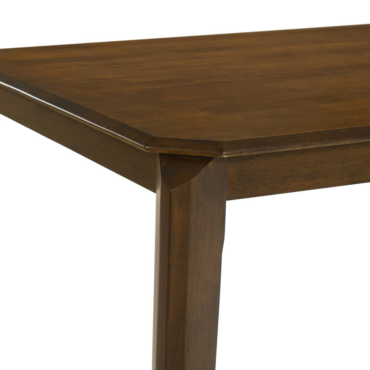 108921-S5 Almonte 5-piece 59-inch Rectangular Dining Set Dark Brown