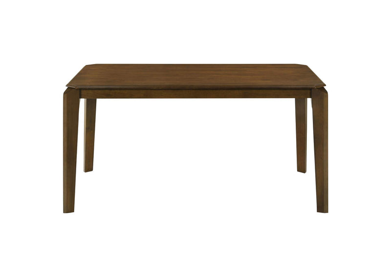 108921-S7 Almonte 7-piece 59-inch Rectangular Dining Set Dark Brown