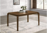 108921 Almonte 59-inch Rectangular Wood Dining Table Dark Brown