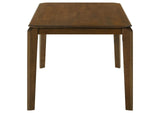 108921 Almonte 59-inch Rectangular Wood Dining Table Dark Brown
