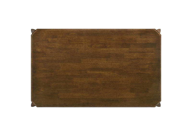 108921 Almonte 59-inch Rectangular Wood Dining Table Dark Brown