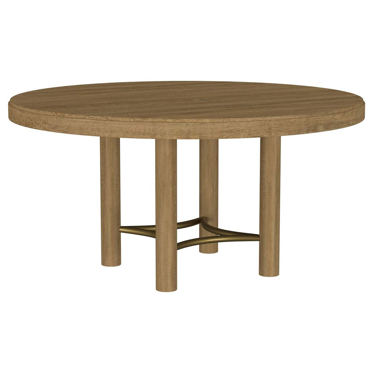 108930-S5W Arini 5-piece Round Dining Room Table Set Sand Wash