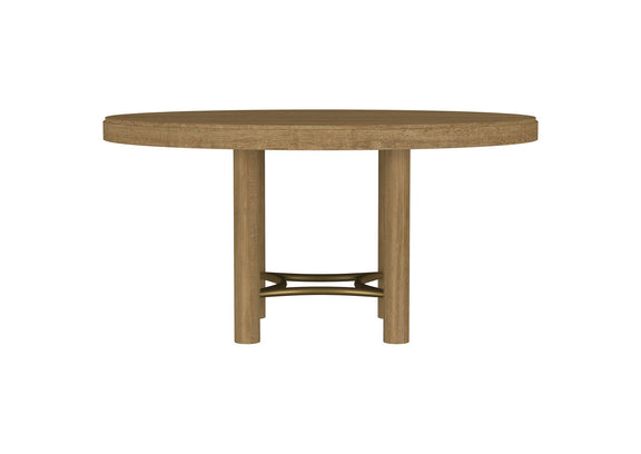 108930-S5W Arini 5-piece Round Dining Room Table Set Sand Wash
