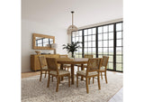 108930-S7W Arini 7-piece Round Dining Room Table Set Sand Wash