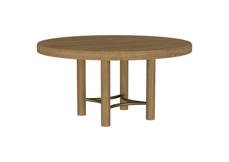 108930-S7W Arini 7-piece Round Dining Room Table Set Sand Wash