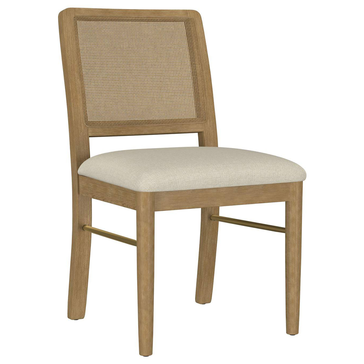 108930-S7W Arini 7-piece Round Dining Room Table Set Sand Wash