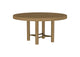 108930 Arini 60-inch Round Wood Dining Room Table Sand Wash