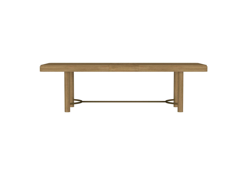 108931-S9B Arini 9-piece Extension Leaf Dining Table Set Sand Wash and Black