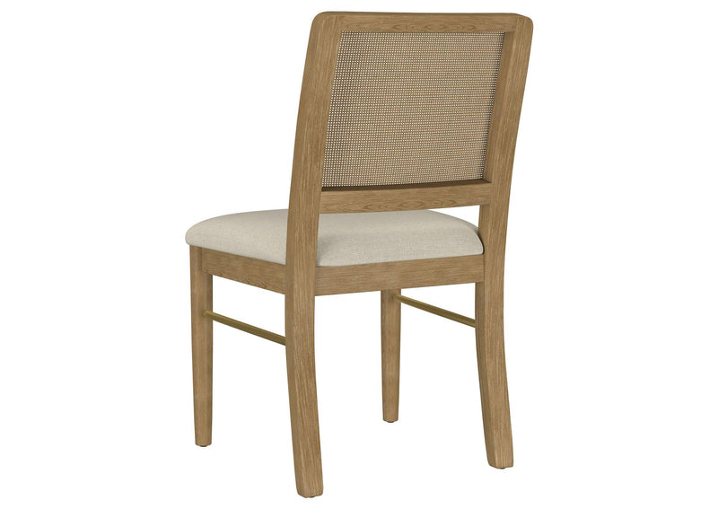 108931-S9W Arini 9-piece Extension Leaf Dining Table Set Sand Wash