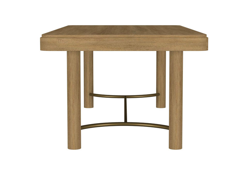 108931 Arini 104-inch Extension Leaf Dining Table Sand Wash
