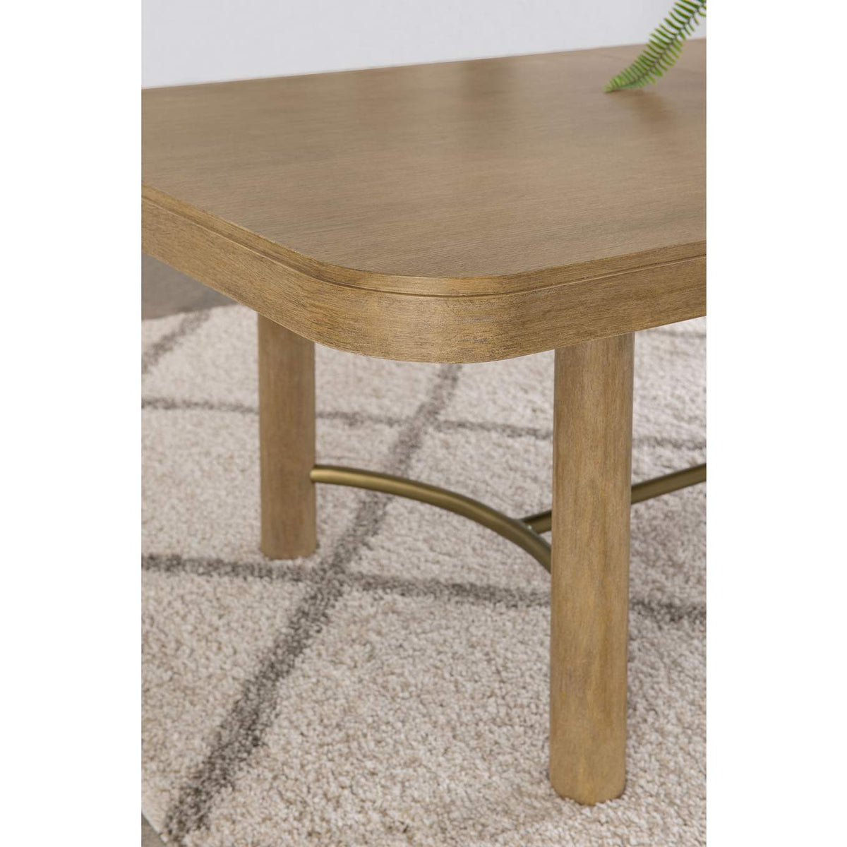 108931 Arini 104-inch Extension Leaf Dining Table Sand Wash