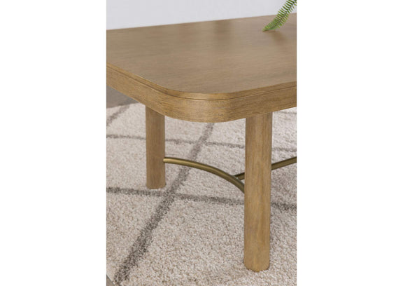 108931 Arini 104-inch Extension Leaf Dining Table Sand Wash
