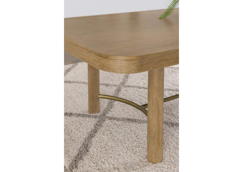 108931 Arini 104-inch Extension Leaf Dining Table Sand Wash