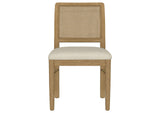 108932SWD Arini Rattan Cane Dining Side Chair Sand Wash (Set of 2)