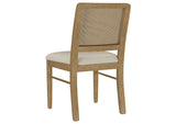 108932SWD Arini Rattan Cane Dining Side Chair Sand Wash (Set of 2)