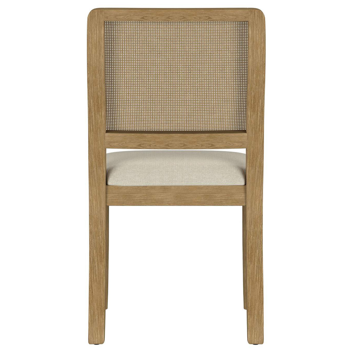 108932SWD Arini Rattan Cane Dining Side Chair Sand Wash (Set of 2)