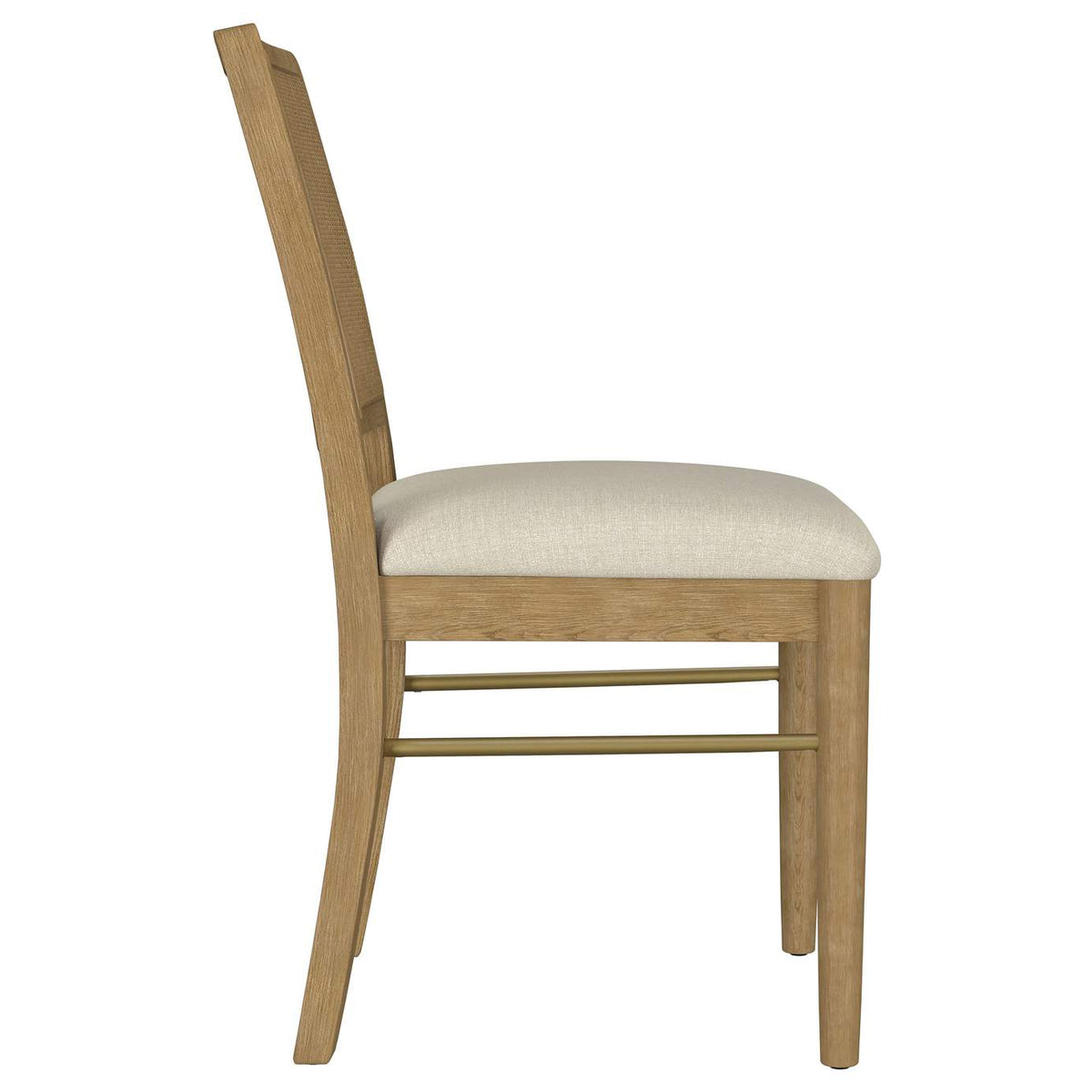 108932SWD Arini Rattan Cane Dining Side Chair Sand Wash (Set of 2)