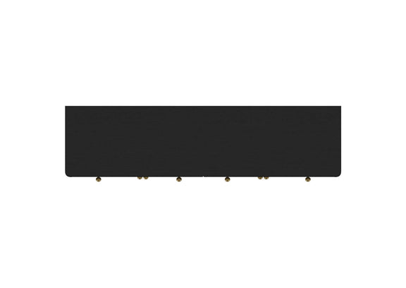 108935BLK Arini 2-drawer Cane Door Dining Sideboard Server Black