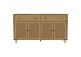 108935SWD Arini 2-drawer Cane Door Dining Sideboard Server Sand Wash