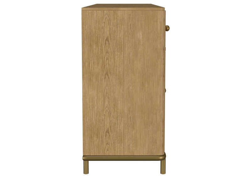 108935SWD Arini 2-drawer Cane Door Dining Sideboard Server Sand Wash