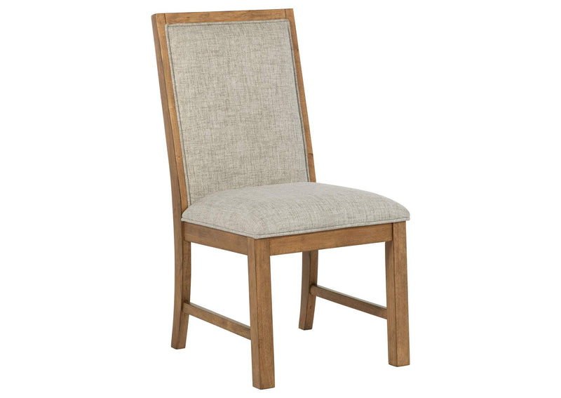 109101-S5 Bruner 5-piece 72-inch Rectangular Dining Set Natural Brown