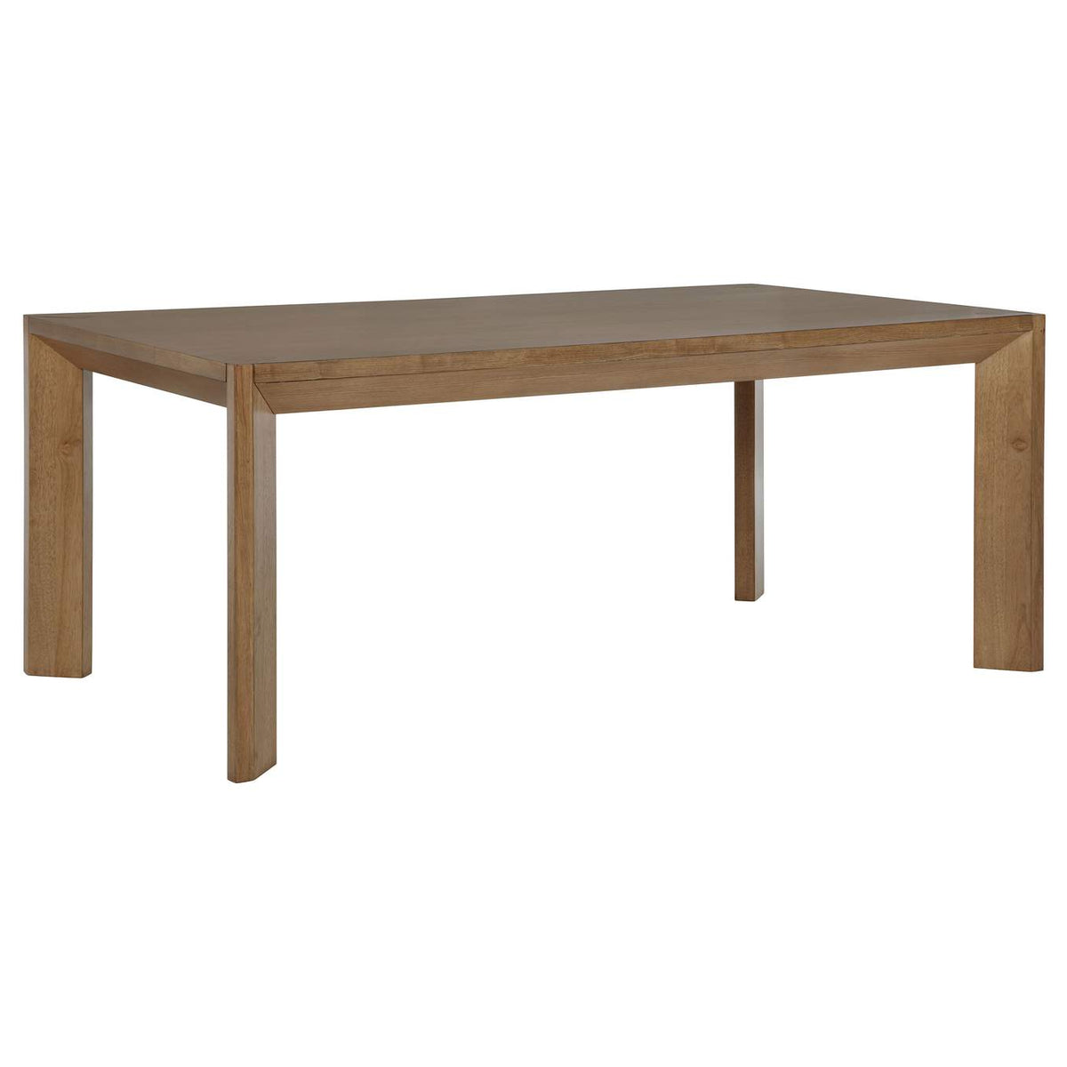 109101-S7 Bruner 7-piece 72-inch Rectangular Dining Set Natural Brown