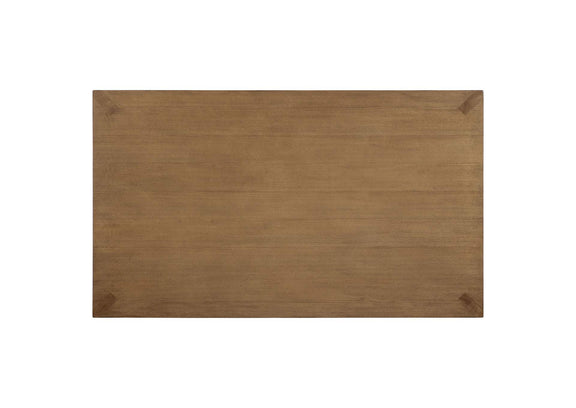 109101-S7 Bruner 7-piece 72-inch Rectangular Dining Set Natural Brown