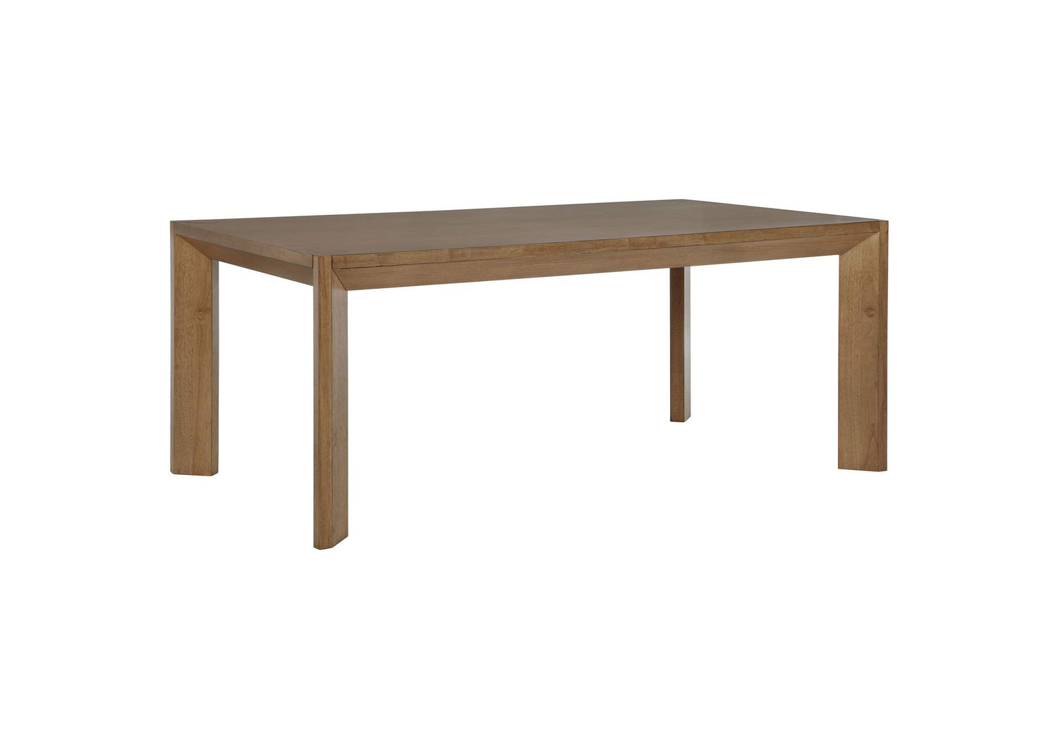 109101 Bruner 72-inch Rectangular Wood Dining Table Natural Brown