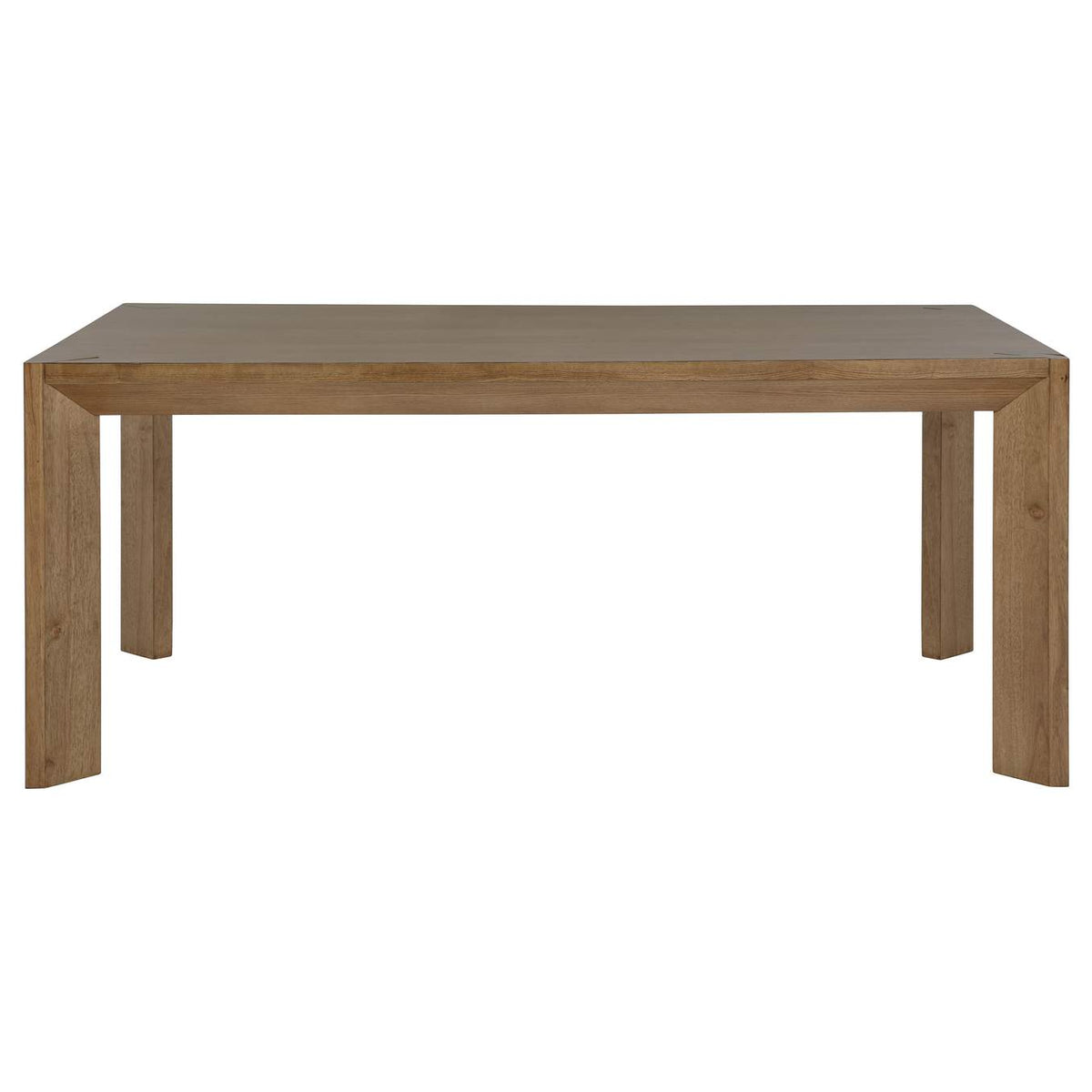 109101 Bruner 72-inch Rectangular Wood Dining Table Natural Brown
