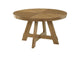 109150 Danvers Round 54-inch Wood Dining Table Brown Oak