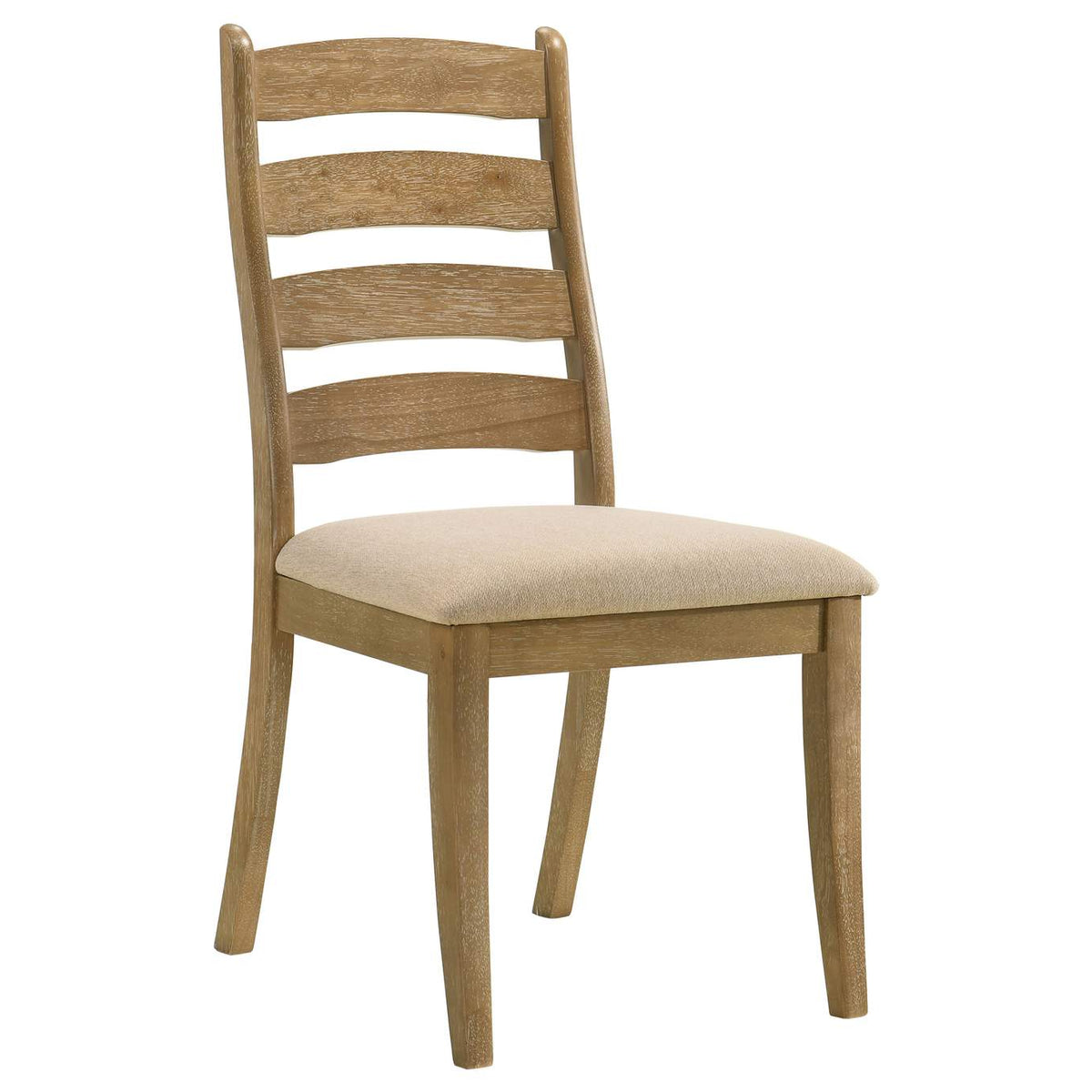 109152 Danvers Wood Dining Side Chair Brown Oak (Set of 2)