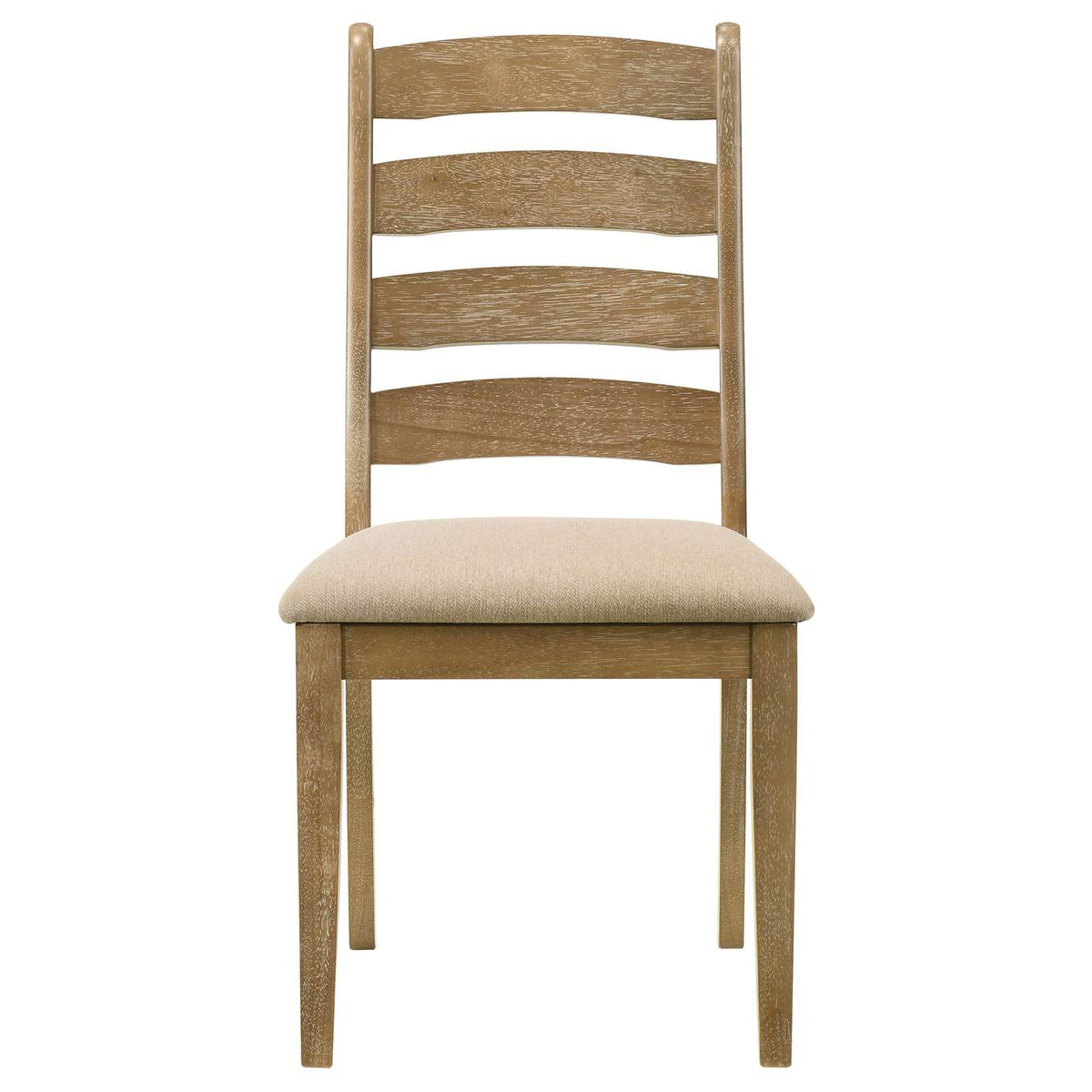 109152 Danvers Wood Dining Side Chair Brown Oak (Set of 2)