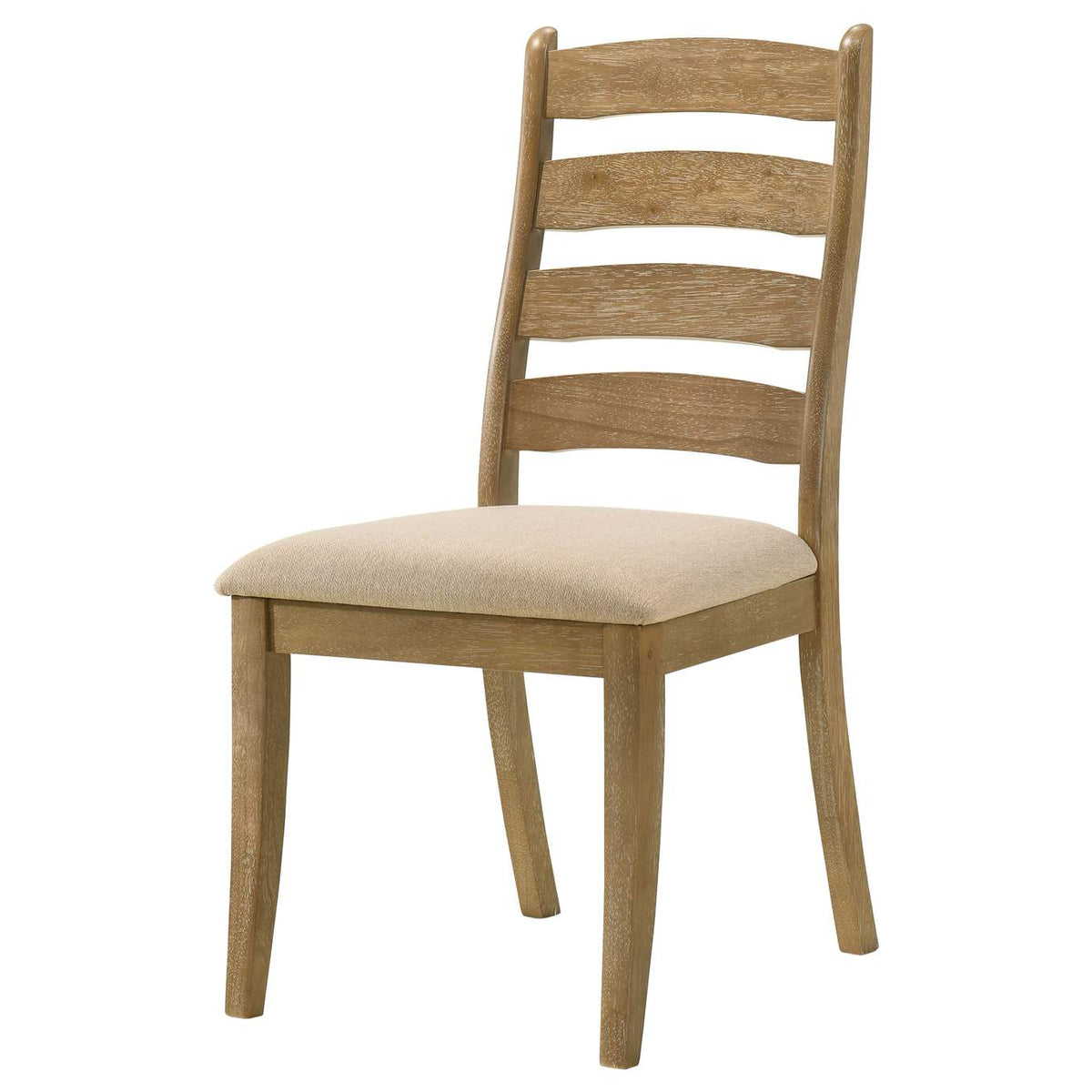109152 Danvers Wood Dining Side Chair Brown Oak (Set of 2)