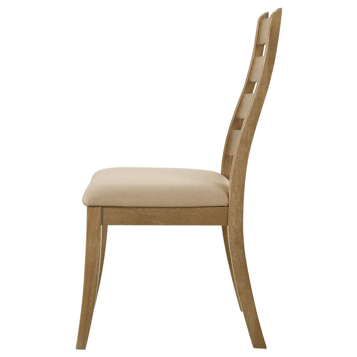 109152 Danvers Wood Dining Side Chair Brown Oak (Set of 2)