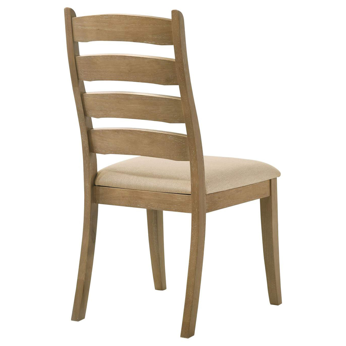 109152 Danvers Wood Dining Side Chair Brown Oak (Set of 2)