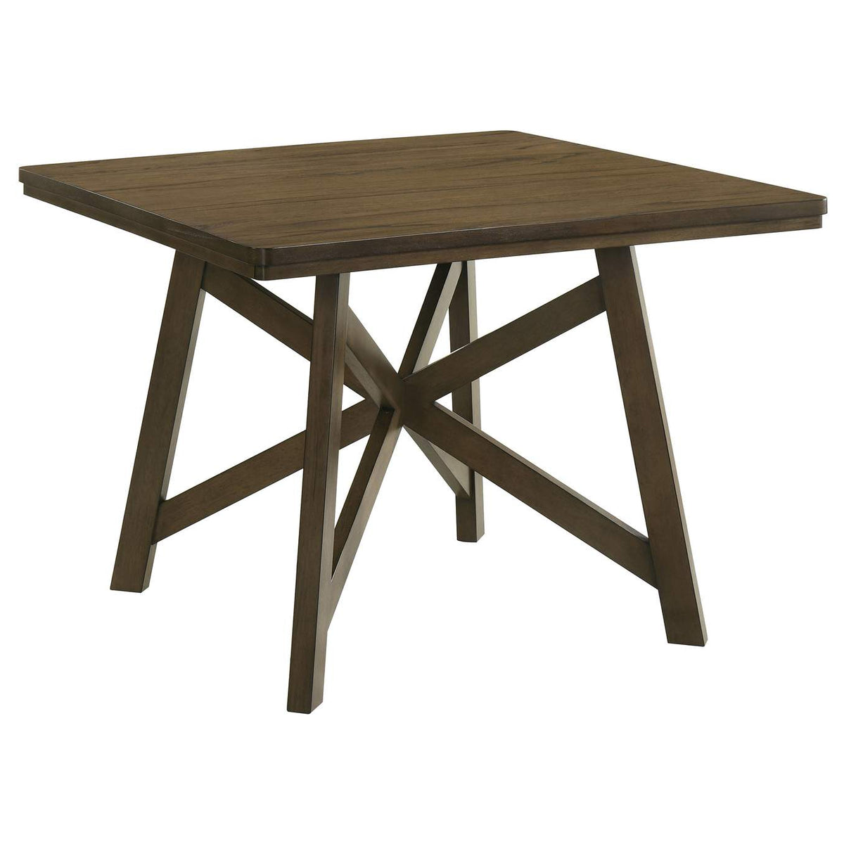109178-S5 Canfield 5-piece 47-inch Counter Height Dining Set Brown