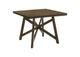 109178 Canfield 47-inch Square Counter Height Dining Table Brown