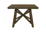 109178 Canfield 47-inch Square Counter Height Dining Table Brown